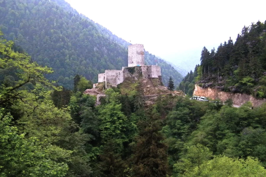 Zilkale · Tarih · Vadi rotası
